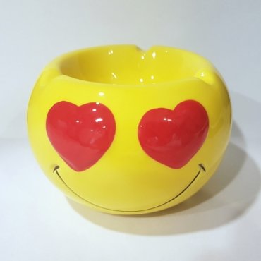 Car Ceramic Smile Ashtray